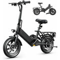 Quality AssuranceNEW Folding Electric Bicycle w/350W Motor&36V 7.5Ah Battery,3 Levels Assist, Dual Disc Brakes,14/16" Foldable e