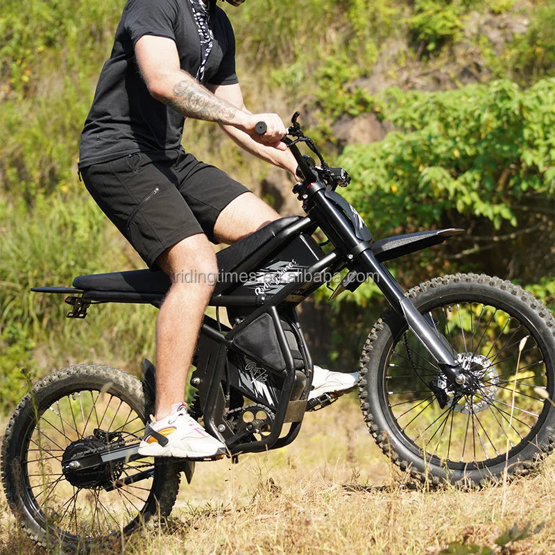 Hot Sale GT73 2000W 48V 36.4Ah  Electric Dirt Bike 25 Inch Off-Road Tires Sport Electric Off-Road Mountain Bikes RidingTimes