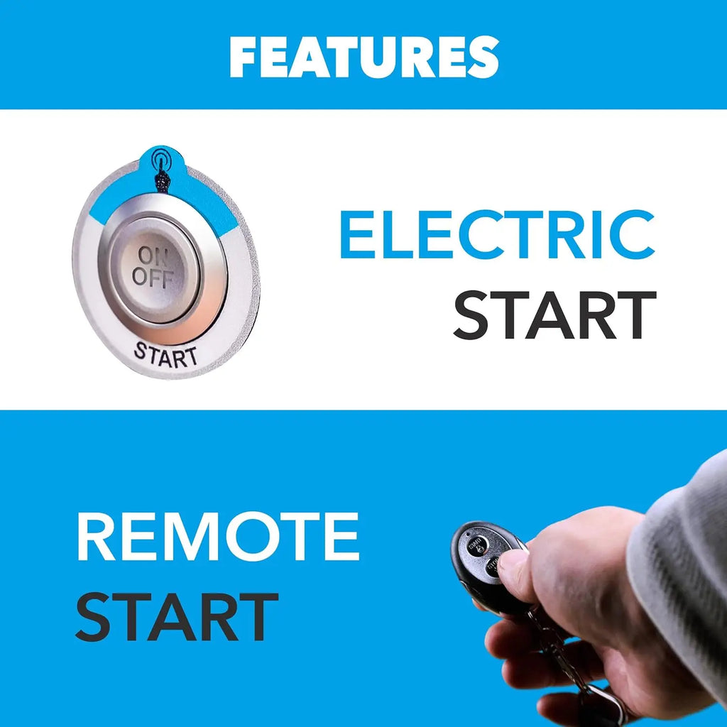 PG5000BiSRCO Dual Fuel 30A RV Ready Portable Inverter Generator with Remote Start