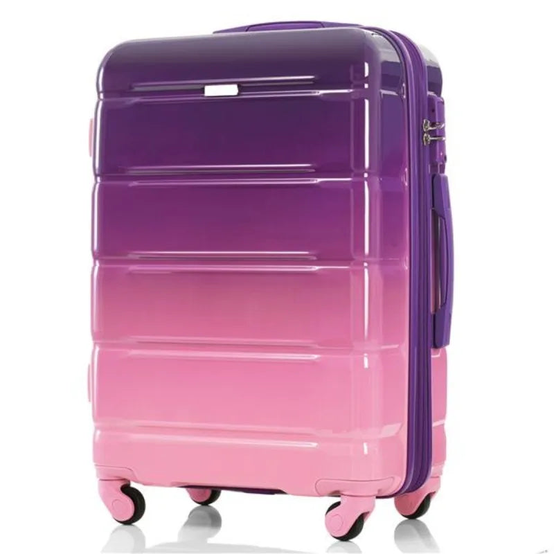 With USB Port, Airline Certified Carry-on Luggage With Cup Holder, ABS,PC Hard Shell Luggage With Spinner Wheels