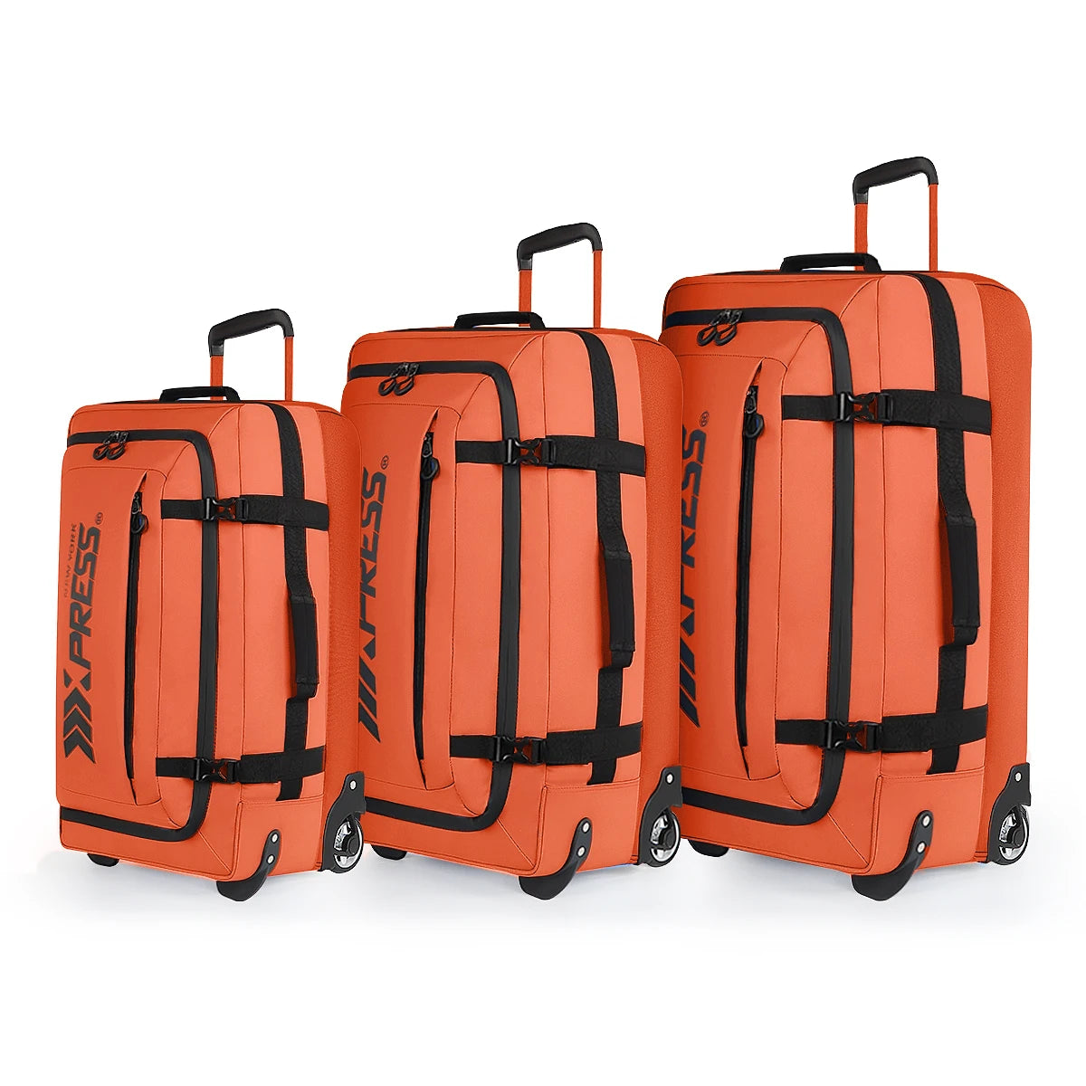 Luggage Sets 3 Piece Expandable Wheeled Bag Rolling Duffle Bag Waterproof Luggage Trolley Bags 20" 26" 30" Carry on Luggage