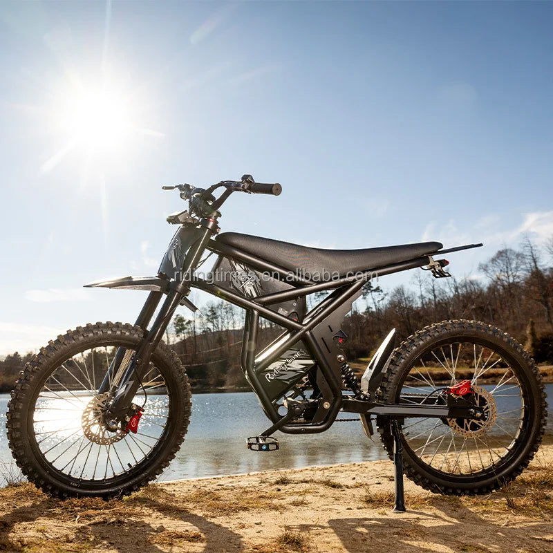 Hot Sale GT73 2000W 48V 36.4Ah  Electric Dirt Bike 25 Inch Off-Road Tires Sport Electric Off-Road Mountain Bikes RidingTimes