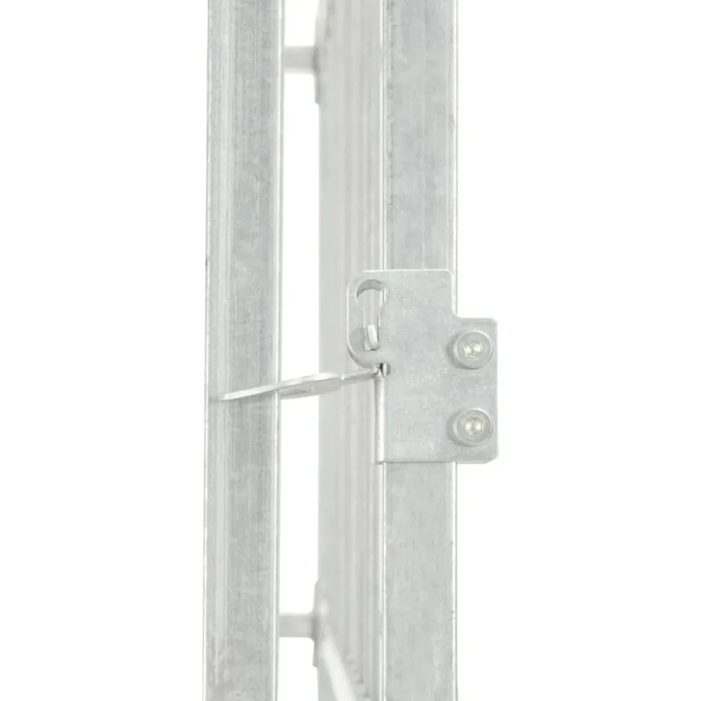 Very /Dog Kennel Tough Steel Silver, Outdoor Cage For Dogs, Houses Small Animals, Playpen Enclosure, Kennels For Outside, Pet Fe