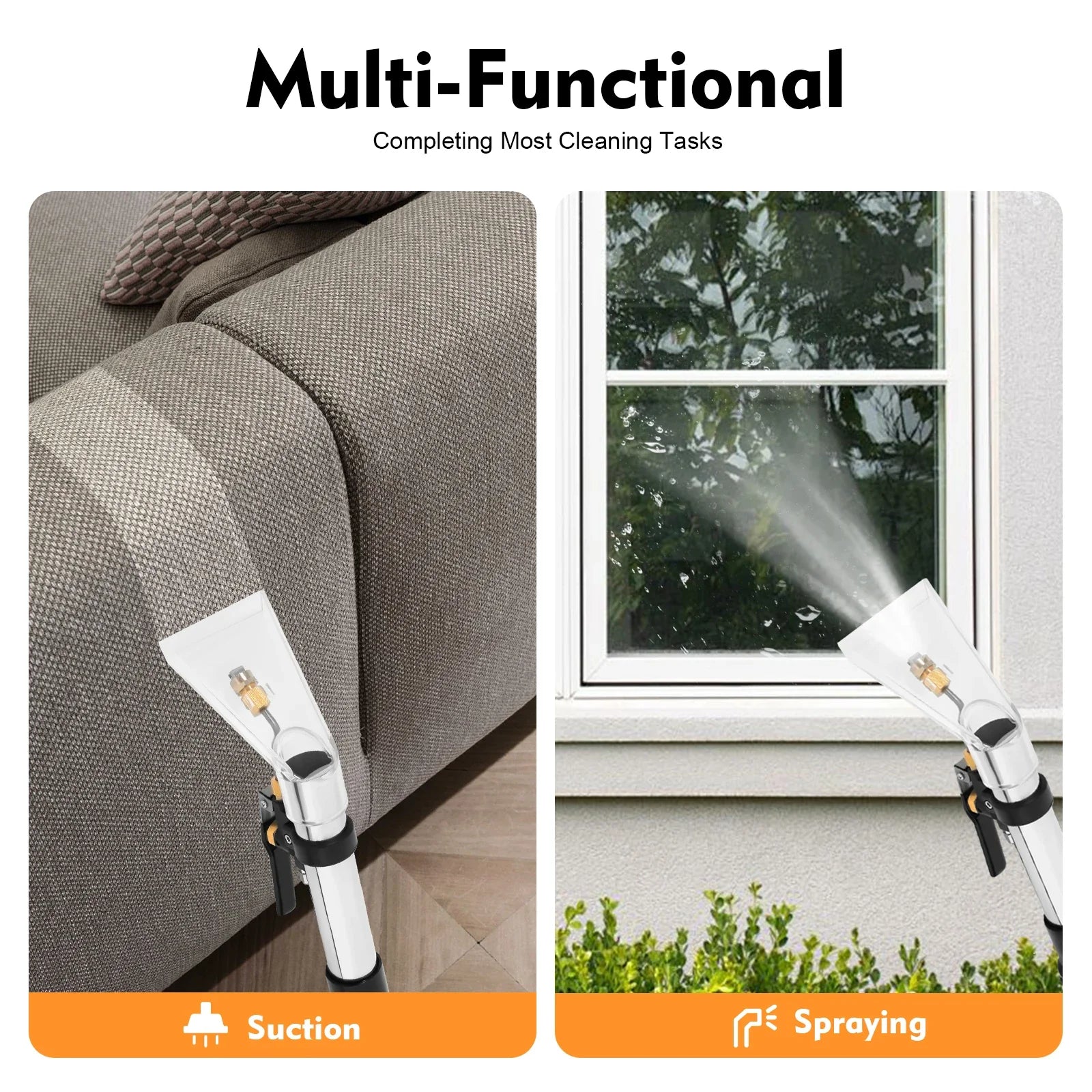 Carpet Cleaning Machine，1000W Freestanding Floor Carpet Cleaning Machine Vacuum Cleaner Water Sucker Cleaning Machine