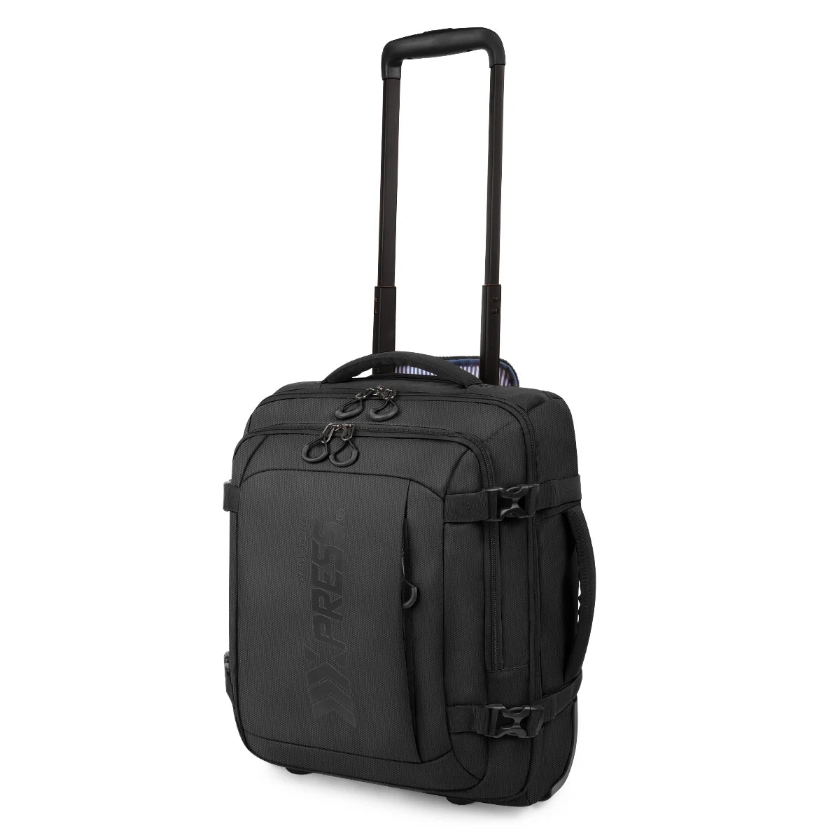 17" Carry On Luggage for Airplanes Lightweight Resistant Suitcase with Wheels for Business Trip & Short Distance Traveling