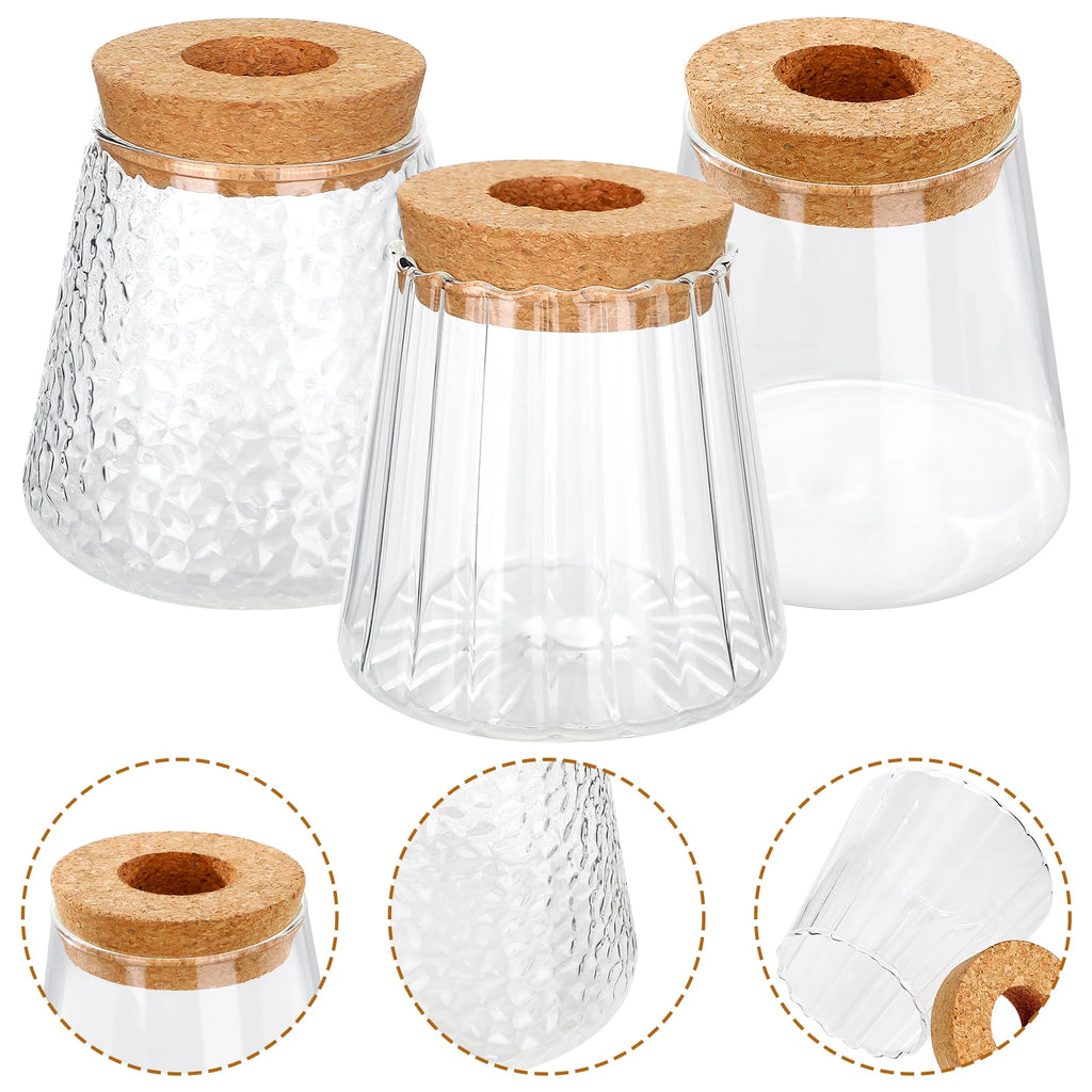 Glass Planter Terrarium Flower Vase with Reliable Materials Mini Vase Party Table Decor Suitable for Indoor Home Office