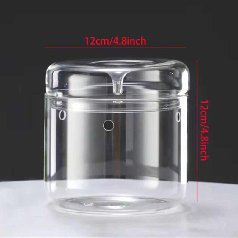 Glass Bottles Creativity Dew Collection Glass Vase Micro Landscape Succulent Moss Landscape Glass Terrarium Home Decor