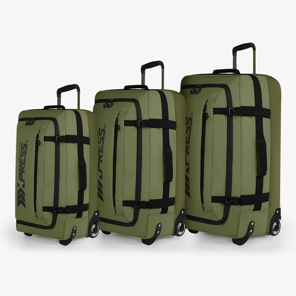 Luggage Sets 3 Piece Expandable Wheeled Bag Rolling Duffle Bag Waterproof Luggage Trolley Bags 20" 26" 30" Carry on Luggage