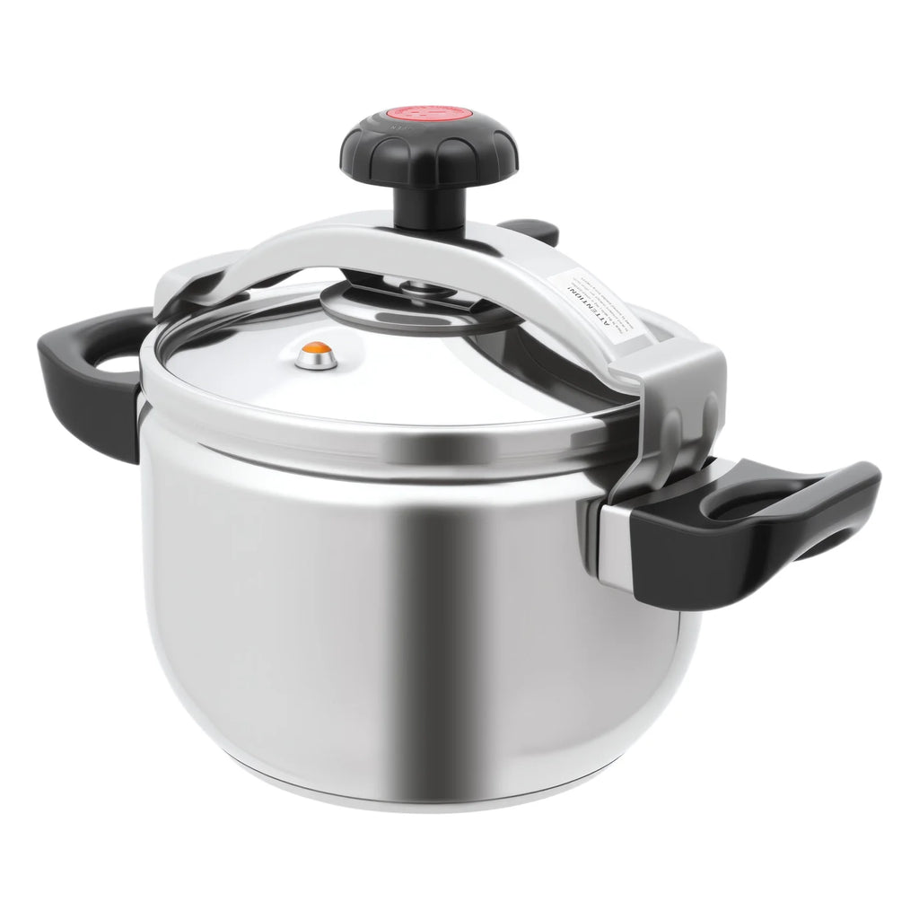 7.4Qt Stainless Steel Pressure Cooker, 60Kpa High Pressure Pot for Fast Cooking, Soup & Stew Making, Induction Safe
