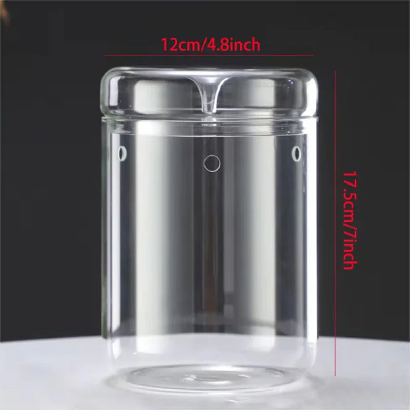 Glass Bottles Creativity Dew Collection Glass Vase Micro Landscape Succulent Moss Landscape Glass Terrarium Home Decor