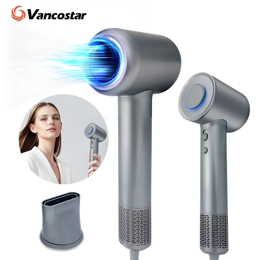Professional Hair Dryer High-Speed 110V Personal Blower Hair Care Styling Negative Ion Tool Magnetic Nozzle Fast Hair Blow Dryer